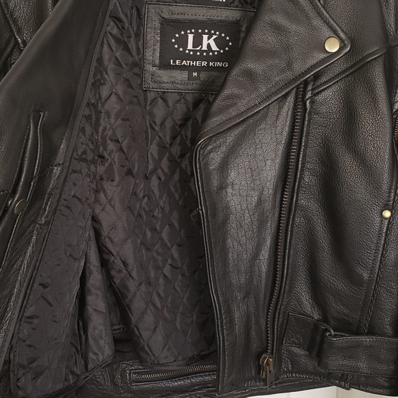 Wilson leather king motorcycle jacket - Picture 2 of 6